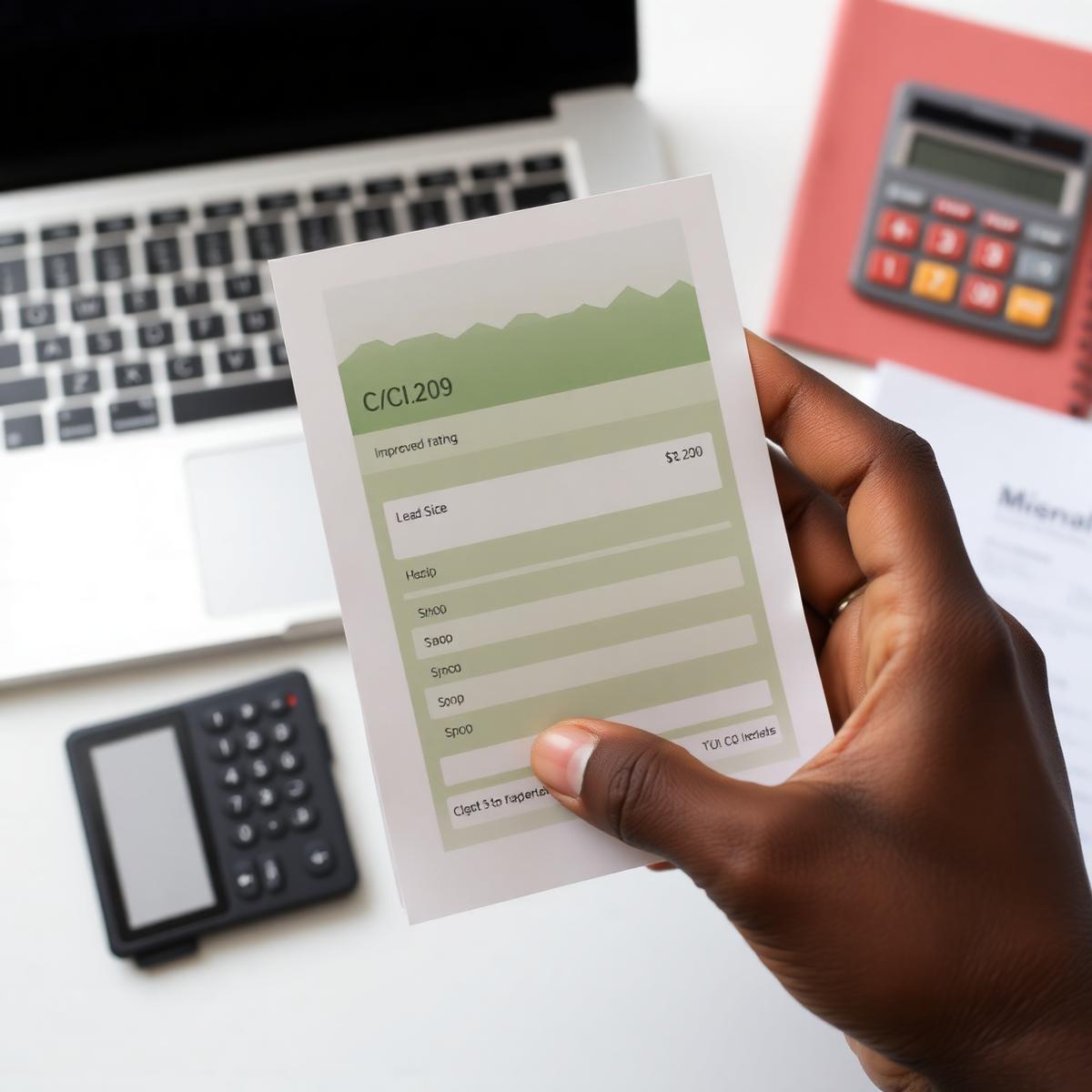Improved credit score report