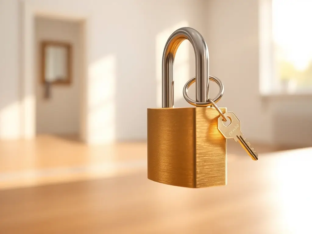 An image showing a lock being opened, symbolizing the unlocking of financial freedom.